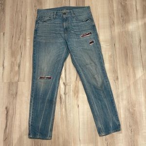 Hollister jeans medium wash size mens 32x32 athletic skinny fit
